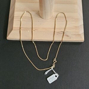 14k Gold Necklace 16 Inch